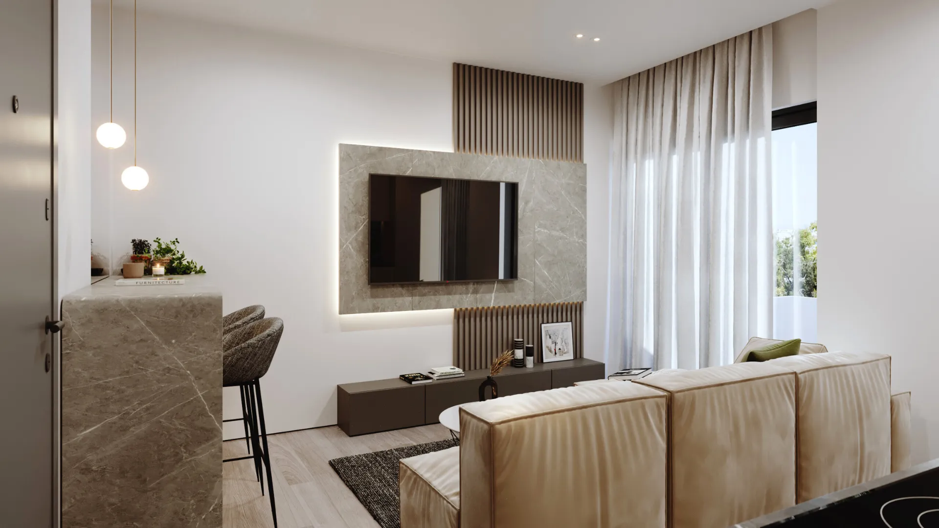 Atina Koukaki'de Akropolis Manzaralı, Hiç Kullanılmamış Lüks Golden Visa Daireleri