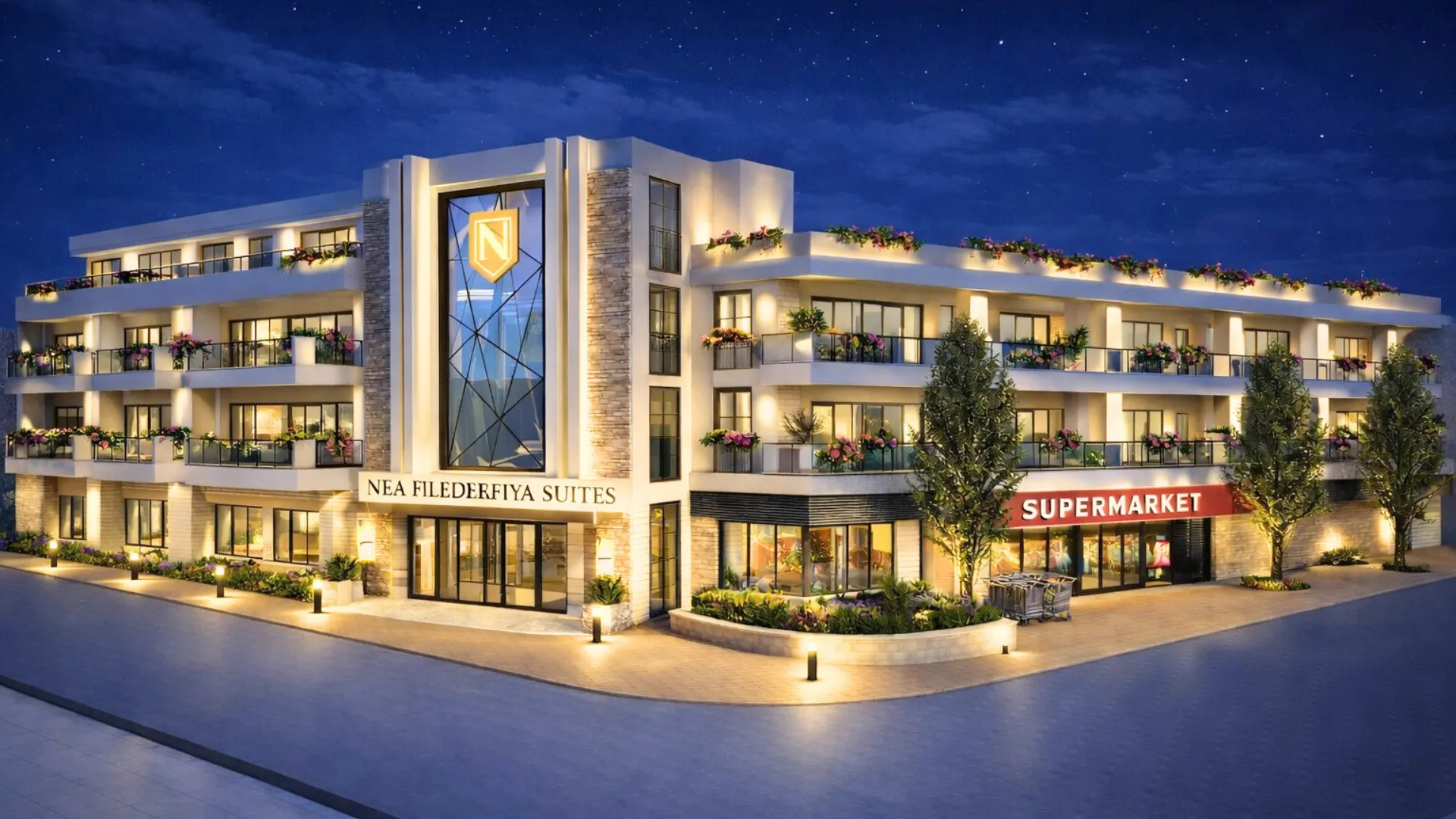 Atina Nea Filadelfeia Suits: Gökyüzünde Lüks ve Şehirde Konforun Buluşması